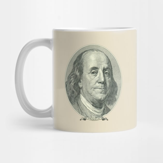 Benjamin Franklin Portrait Fanart by NeilGlover